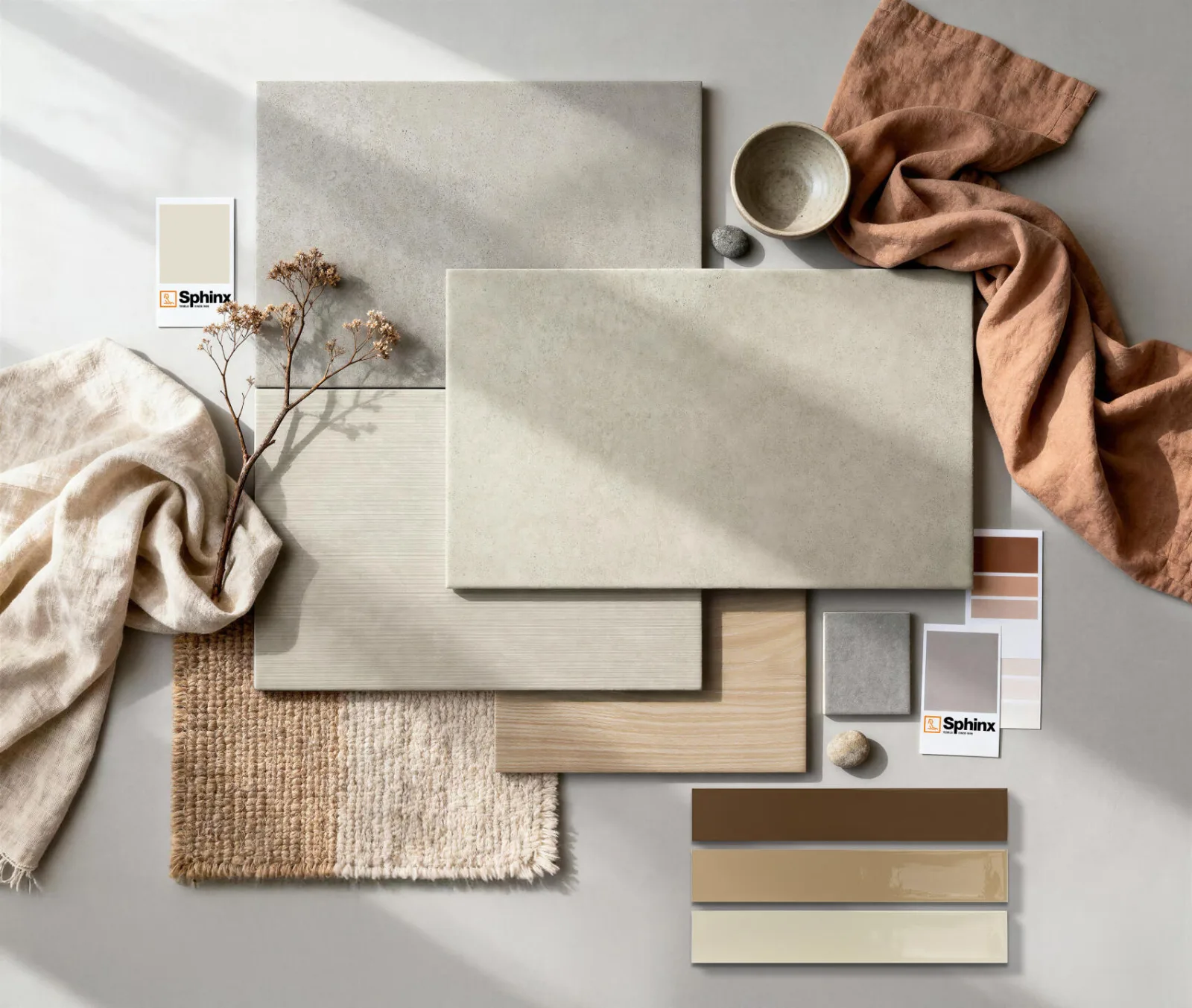Sphinx Naturel Creme mat 20x120