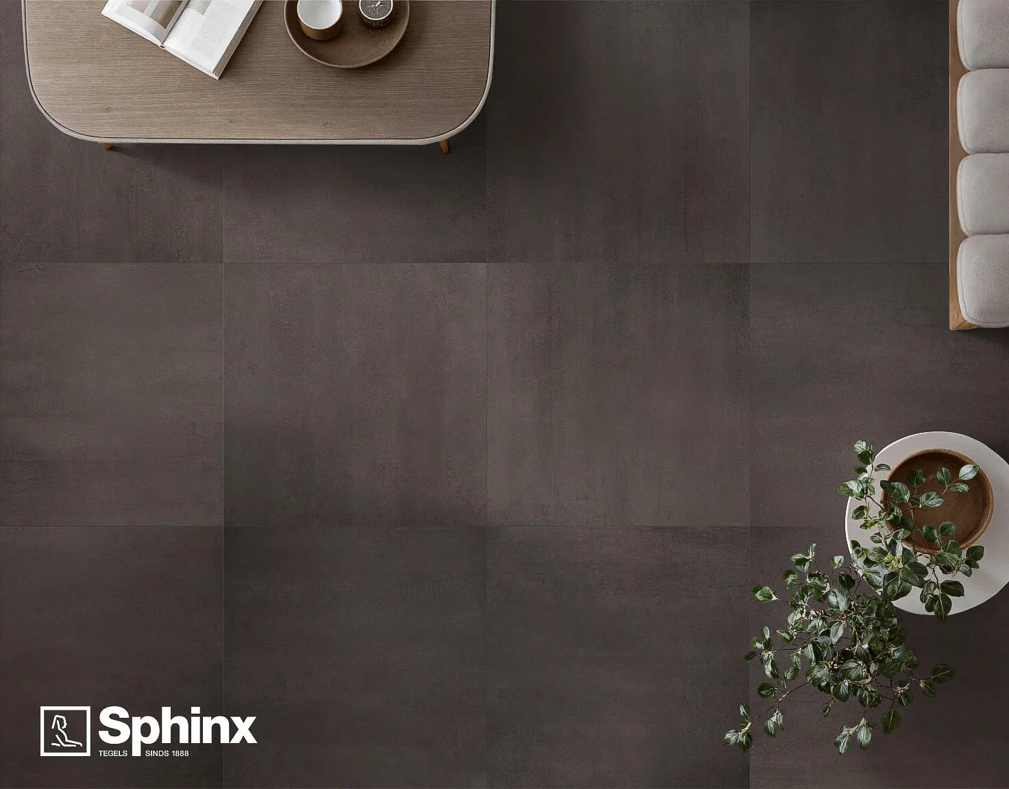 Sphinx Basilica Antraciet mat 60x60