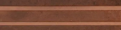 Wandtegel 060X240 Caramel 3D Rake Dec 14mm Glans