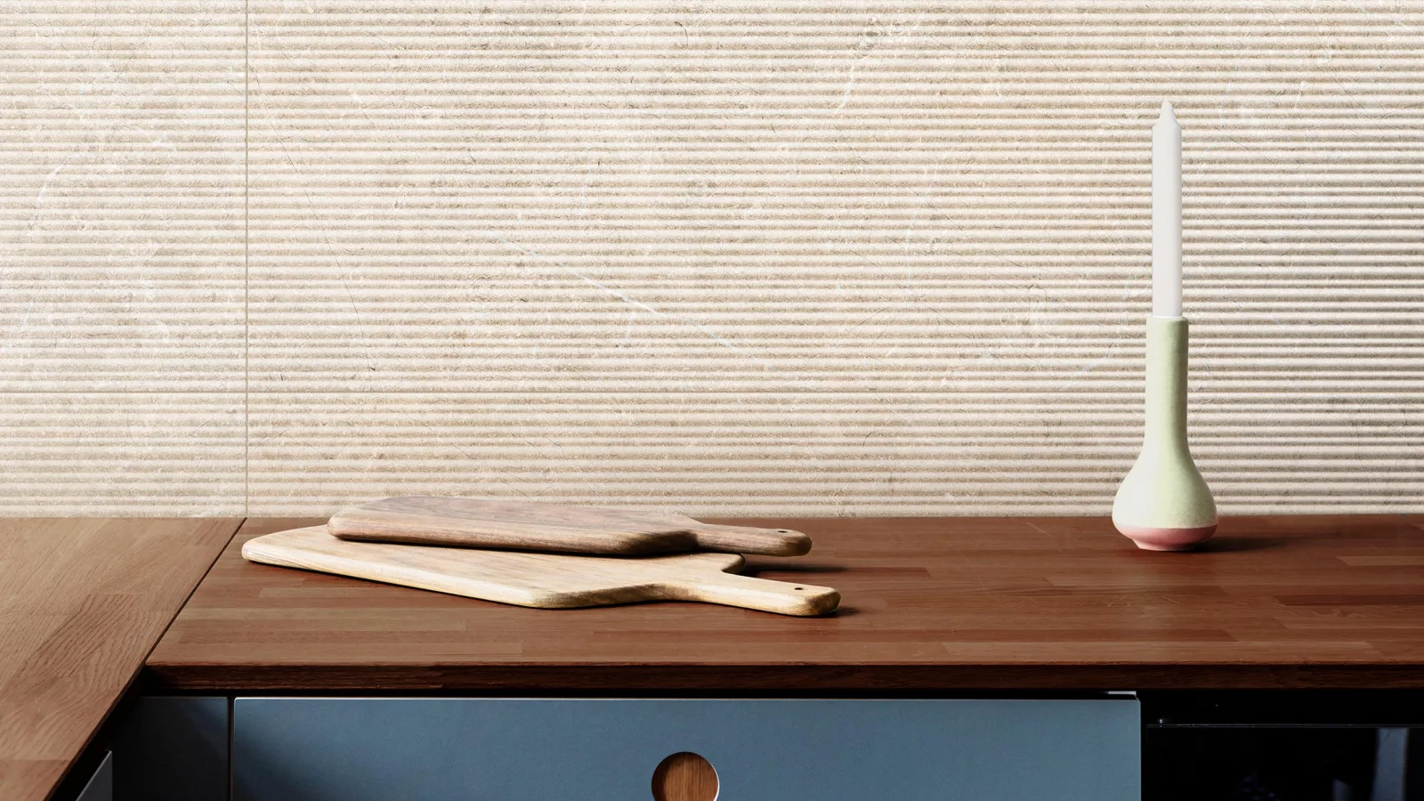 WAtegel Decor 400X1200 Sand 8mm Mat Ret.3D