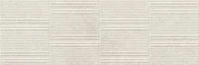 WAtegel Decor 333X1000 Bianco 10mm Mat Ret.