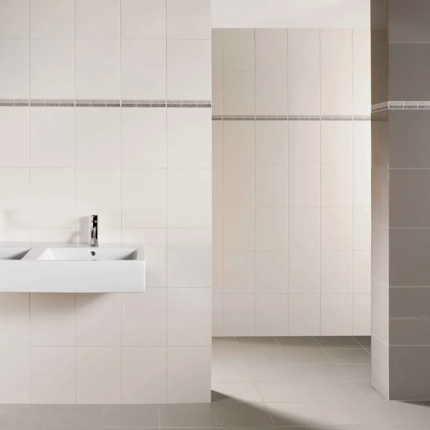 Wandtegel 250X330 Wit 8.3mm Glans