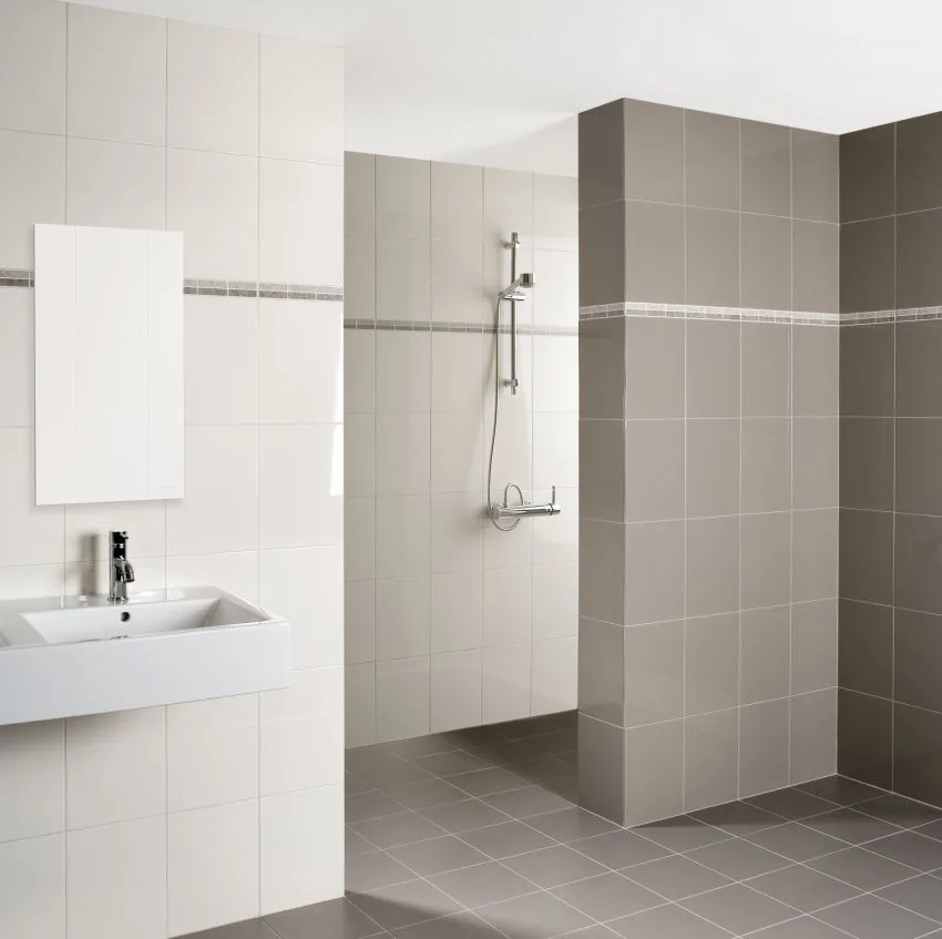 Wandtegel 250X330 Wit 8.3mm Glans