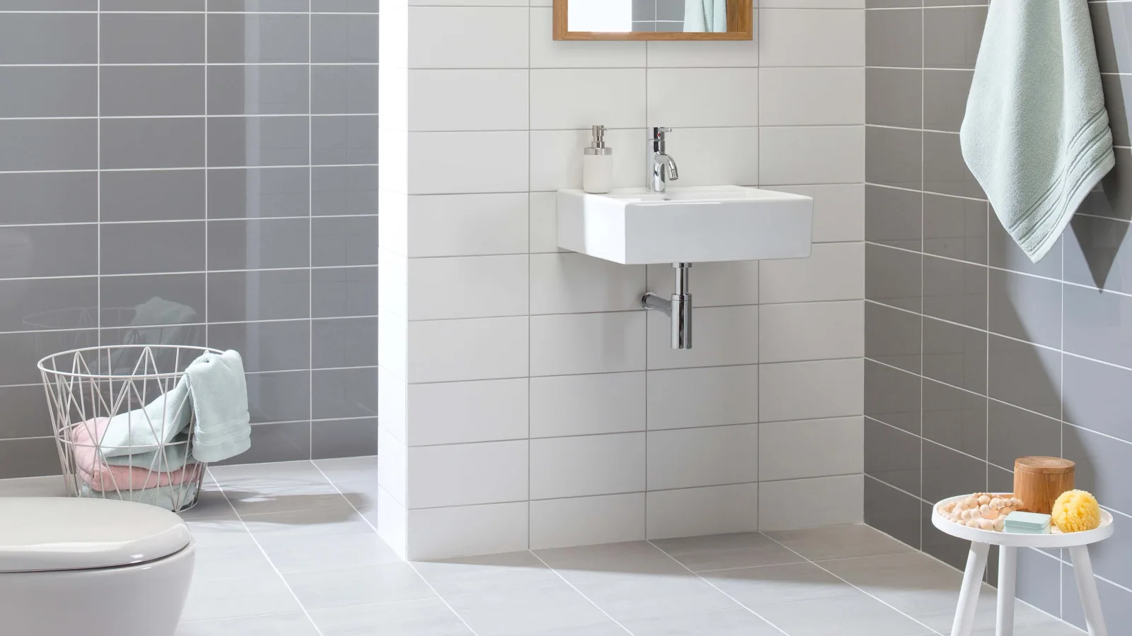 Wandtegel 300X450 White 9.3mm Mat