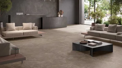 Vloertegel 600X600 Taupe 9,5mm Mat Ret.R10