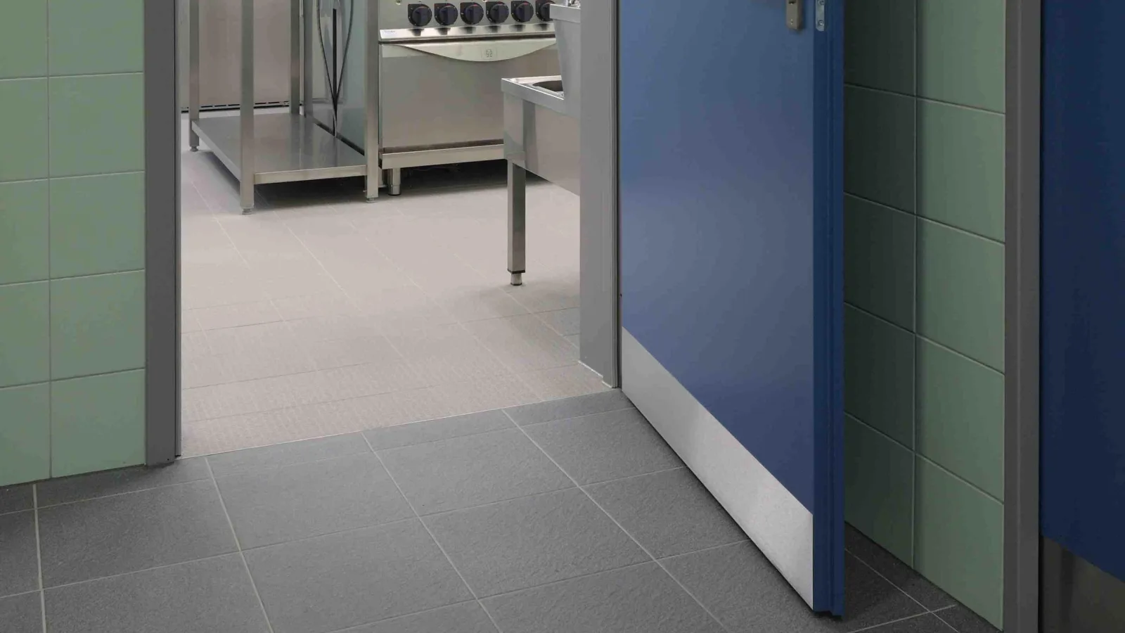 Vloertegel 298X298 Grey 8mm Mat R10