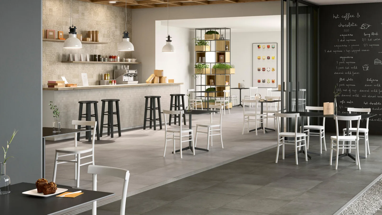 Vloertegel 600X600 Grey C2 9.5mm Mat Ret.R10