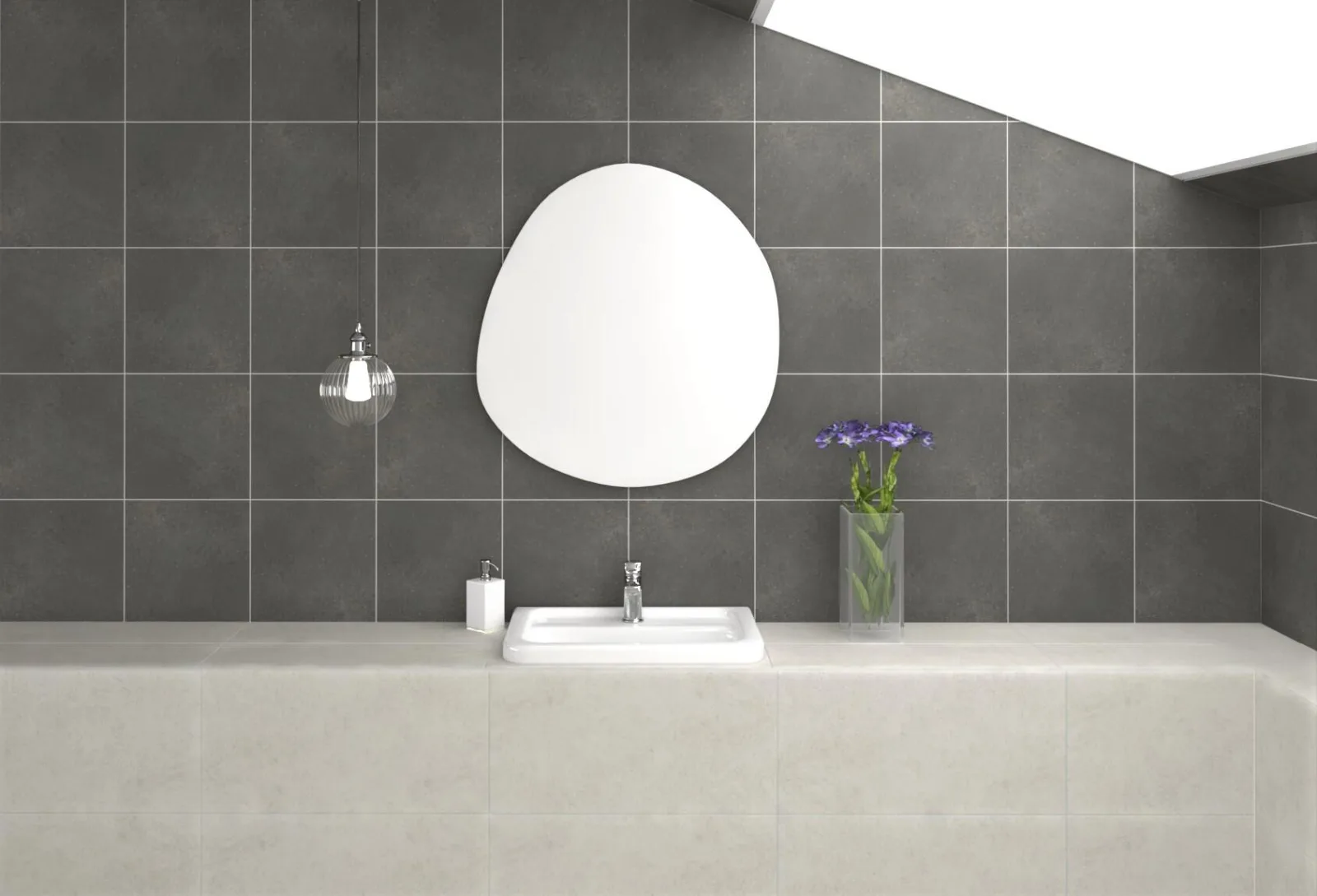 Villeroy & Boch Hudson Antraciet mat 30x30