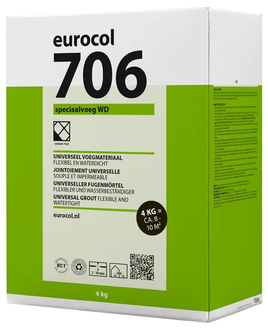 Voegmiddel doos 4kg Wit Speciaal