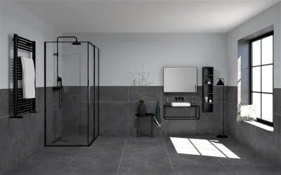 La Cueva Dutch Stone Antraciet mat 40x80