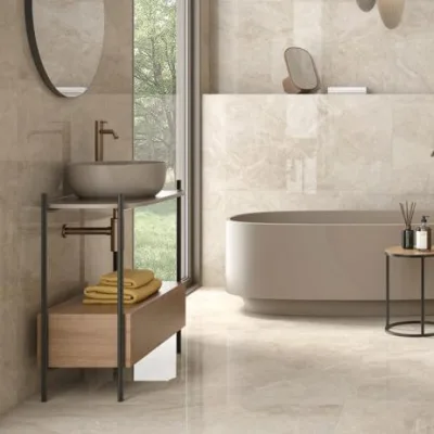 Geo Tiles Taj Mahal Beige glans 120x120