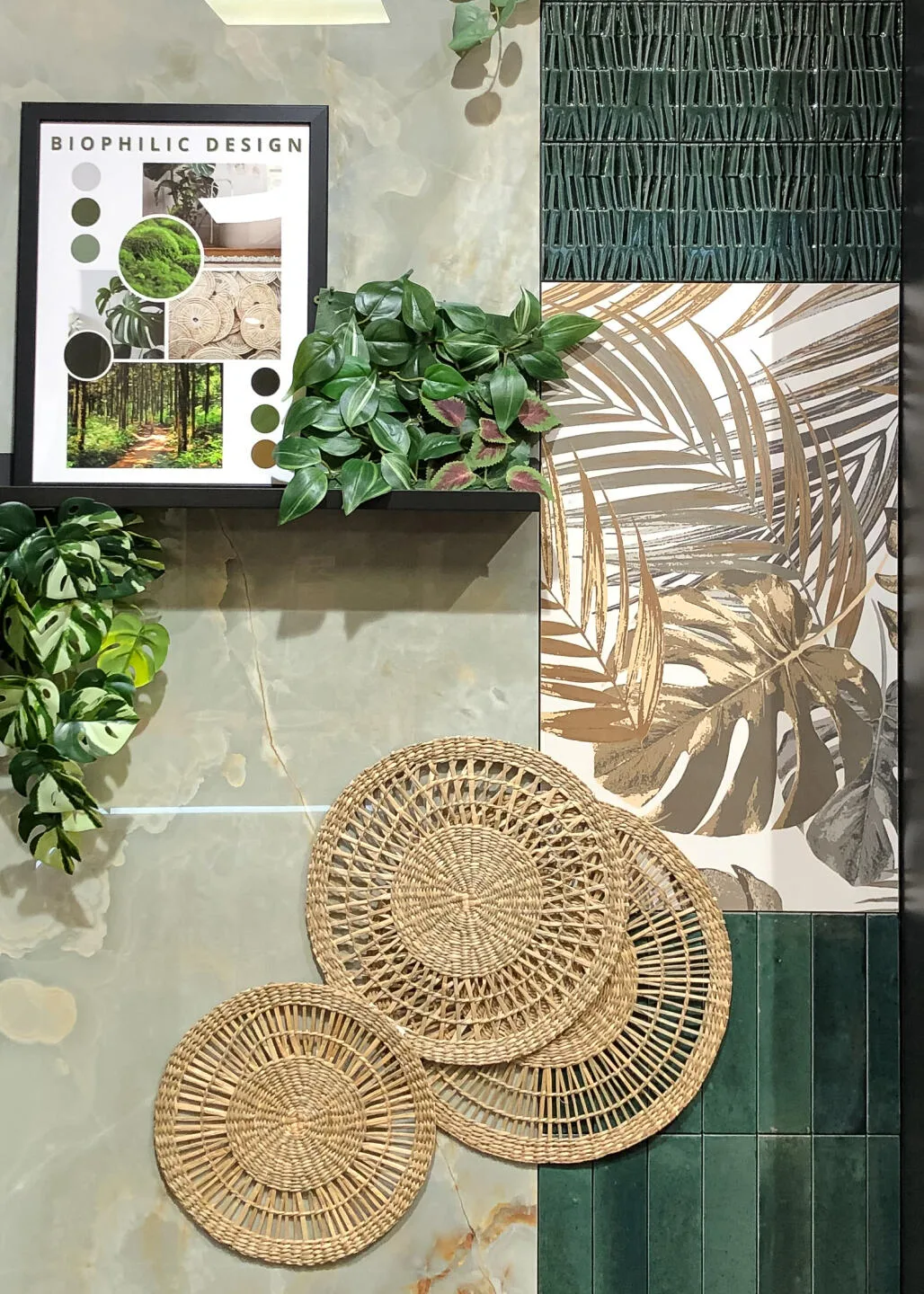 Gigacer Bamboo Groen 15x15