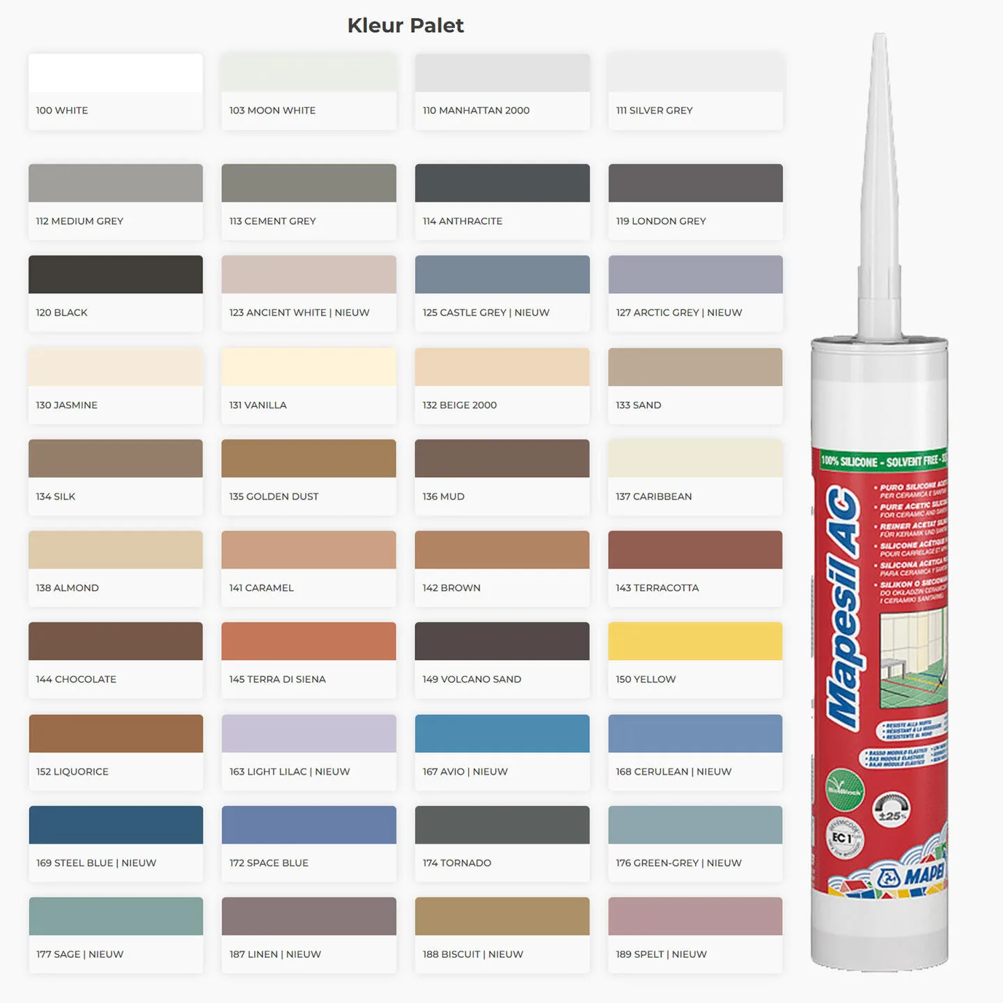 Mapei Mapesil voegBruin
