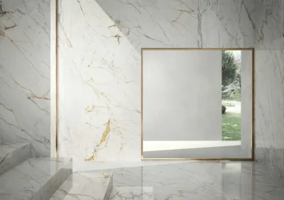 Marazzi italie Grandemarble Wit glans 120x240
