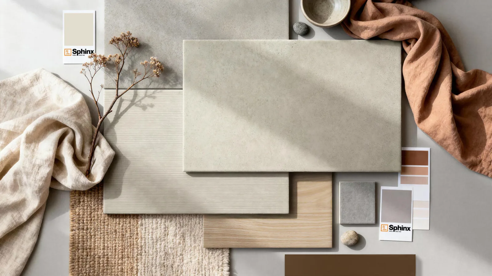 Sphinx Naturel Wit mat 60x60