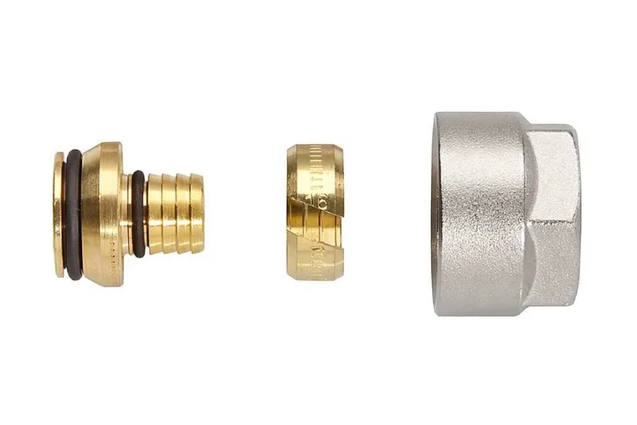Schlueter BEKOTEC-THERM-KV DN20 knelkoppeling 3/4 inch 016 mm 2 st. per set