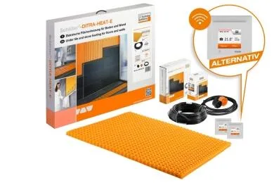 Schlueter DITRA-HEAT-E 41,56m verwarmingskabel set ontkoppeld 3,2 m2 verwarmd