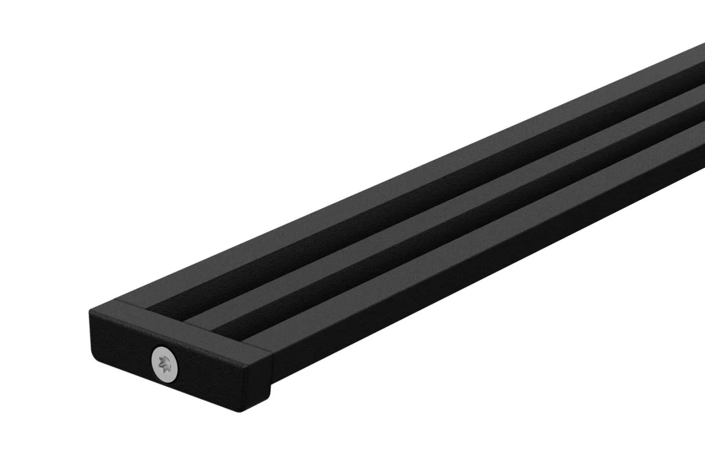 Schlueter KERDI-LINE-VARIO hol afwateringsprofiel grafietzwart mat D10 Wave 42 L=1200mm
