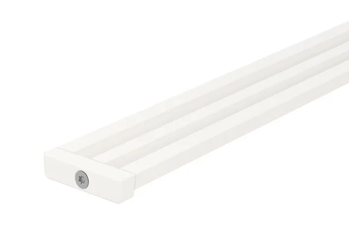 Schlueter KERDI-LINE-VARIO hol afwateringsprofiel alu met kleurcoating zuiver wit mat MBW D10 Wave L=1200mm