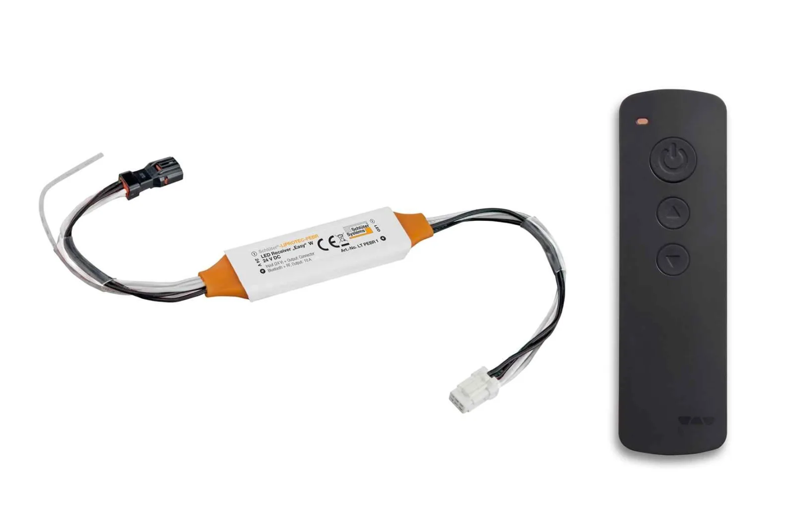 Schlueter LIPROTEC-PEBR Plug + Play Bluetooth-receiver incl. afstandsbediening 24V