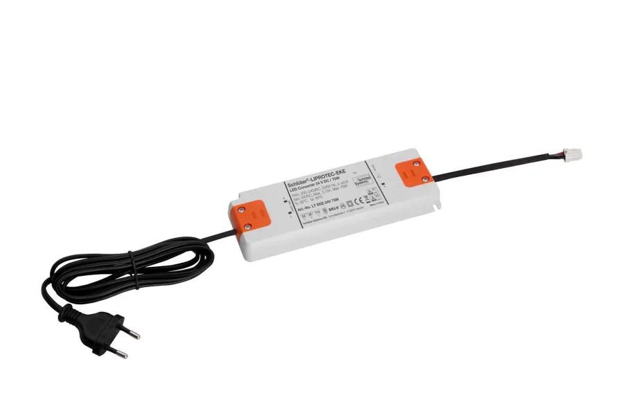 Schlueter LIPROTEC-EKE 24V 75W voeding Plug + Play-Connector