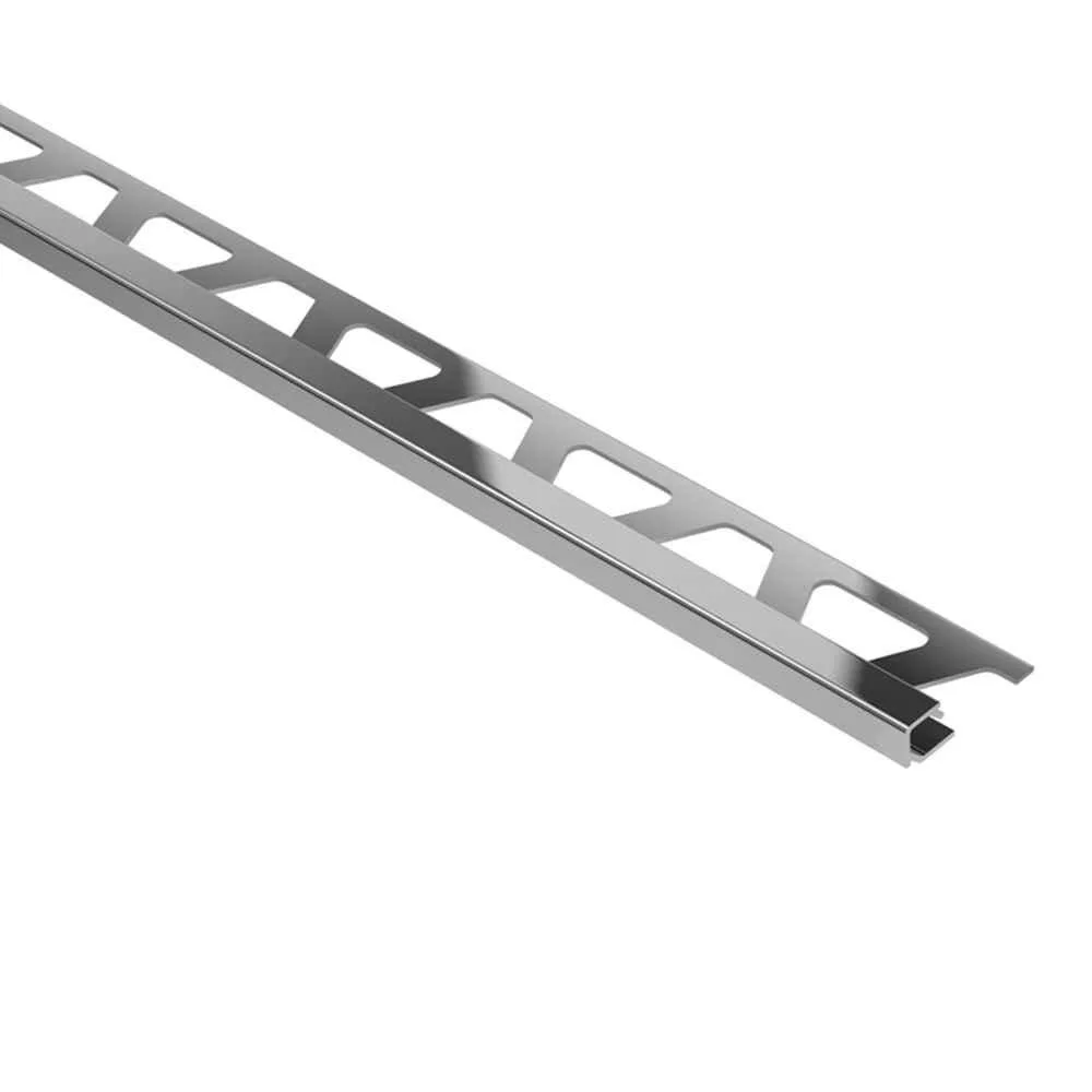 Schlueter QUADEC-ACGB decoratief profiel alu chroom geborsteld H=10mm L=2500mm
