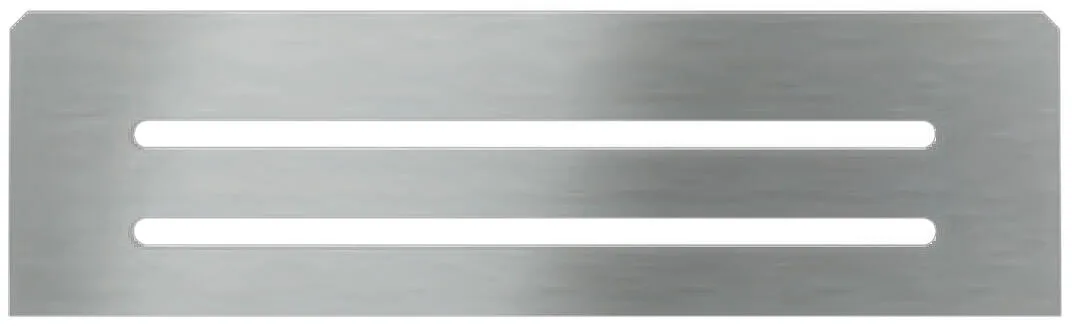 Schlueter SHELF-N S1 300x87mm Planchet design WAVE alu structuur-gecoat beigegrijs TSBG