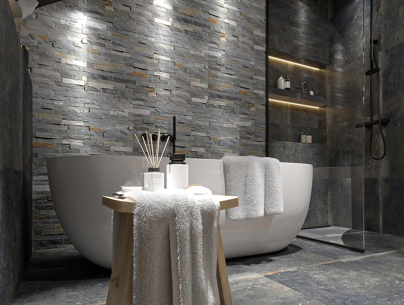 Stabigo Stone Panel Bruin 15x50
