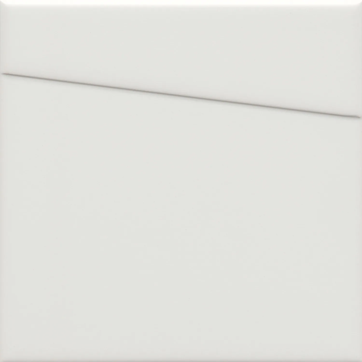 Mosa Lines Wit mat 15x15