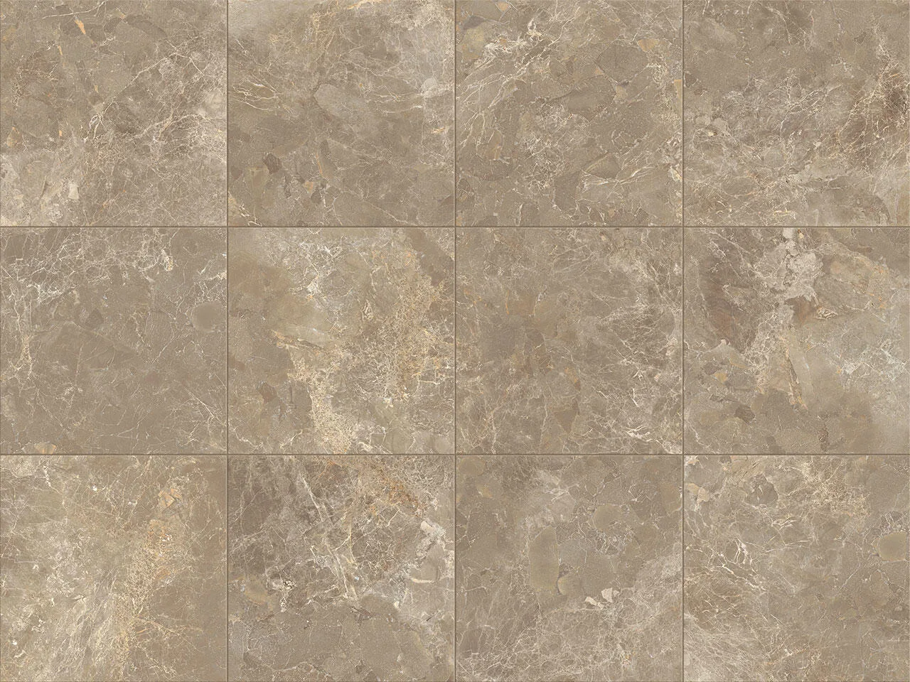 Verde Cosmopolitan Bruin mat 120x120