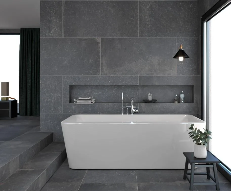 Sphinx Stone Zwart mat 60x120